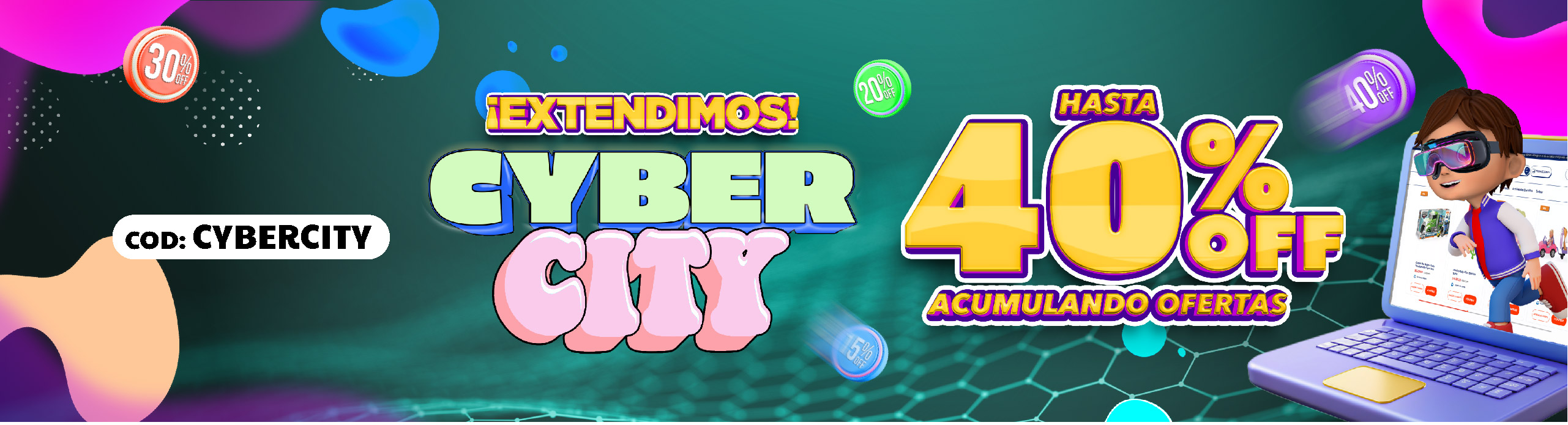 Extendimos Cyber City